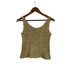 Azzura Medium Sleeveless Textured Womens Top